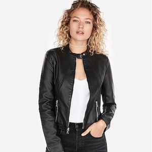 Express Vegan leather jacket
